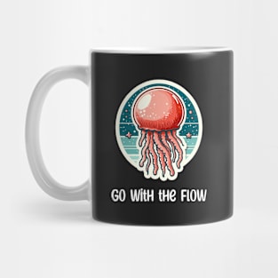 Cannonball Jellyfish Go With the Flow Mug